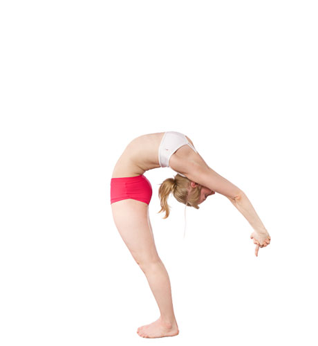 Ardha - Chandrasana, Pada – Hastasana